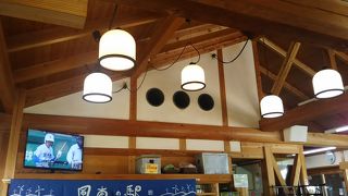 風車の駅ですが国道添いにあります