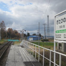 片面だけの文字通りアットホームなホームの様子