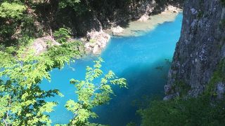 夏瀬温泉から抱返渓谷へ