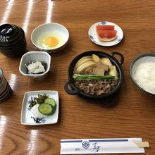 すき焼き鍋御膳、税込で\1,650