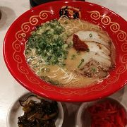 「九州ラーメン総選挙1位」の看板に連れられて、食べてみました