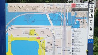 お台場の憩いの場所