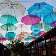 大きな道の駅、温泉もあって便利