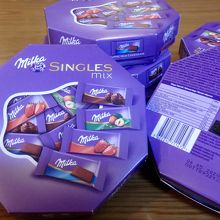 ドイツのMilka(ミルカ）チョコレートを６箱買いました