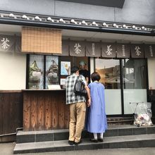 外のソフトクリーム売り場