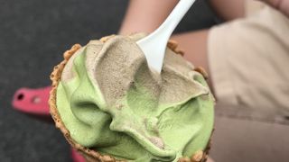 ほうじ茶ソフトがおススメ