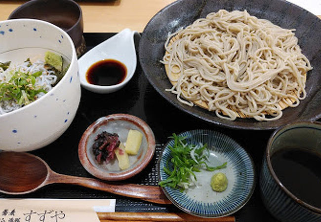 美味しいお蕎麦を堪能。