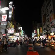 歩きやすい夜市