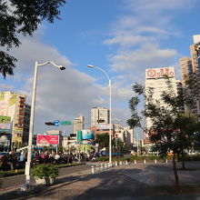 中山二路の三多商圏付近で
