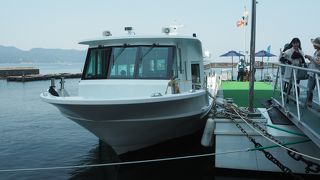 渦潮を間近で見れます