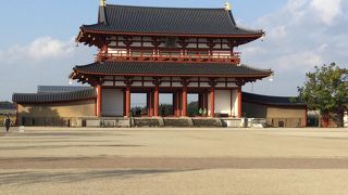 広々とした史跡公園