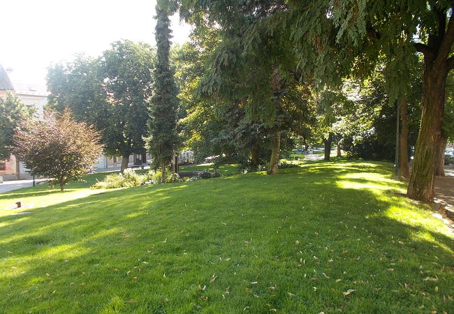 旧市街地の南にある公園です。