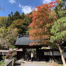 長泉寺の紅葉