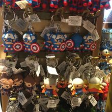 マーベルグッズが充実