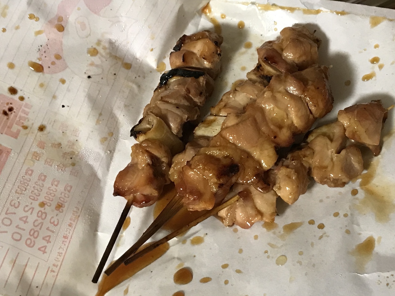 商店街の焼き鳥
