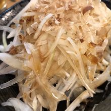 オニオンスライス…ヘルシーに！