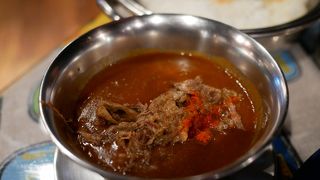 欧風カレーと言えども、辛口はかなりの辛さ@梅田