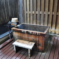 部屋についていた露天風呂