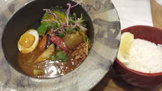 注文が複雑な海老出汁スープカレー