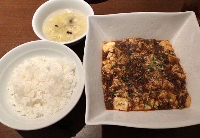 コスパと旨味がすごい麻婆豆腐定食