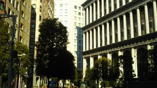 おしゃれな街並み