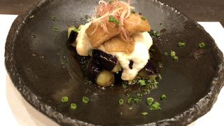 ワサビ＆海老の湯葉巻がおすすめ