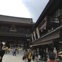 川崎大師門前の独鈷の久寿餅