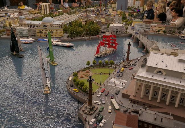 ロシア全土を巨大ジオラマで再現した博物館