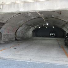 途中にある駐車場の様子