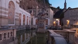 馬洗いの池です。