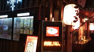 屋台がたくさん