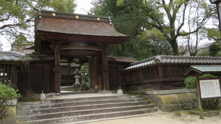 門が素晴らしいです