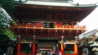 神田明神の随神門