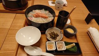 アミュプラザ博多くうてんの博多椒房庵のめん鯛まぶし