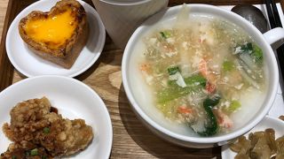 糖朝カフェで朝ごはん