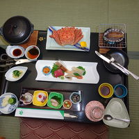 夕食の一部です。