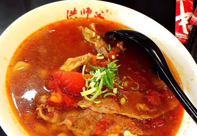 お気に入りの牛肉麺