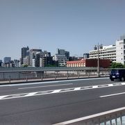 この橋からの隅田川の景色は最高