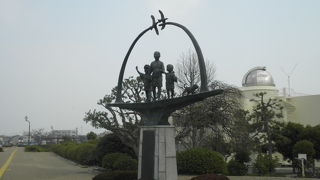 米子城跡もある公園