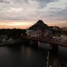 デッキからの眺めです