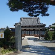 寺町の静かなお寺