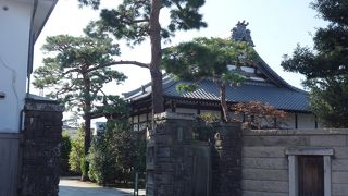 烏山寺町の一角に有るお寺