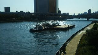 スカイツリーとのコントラスト