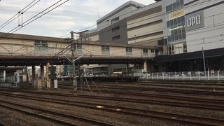 広い駅