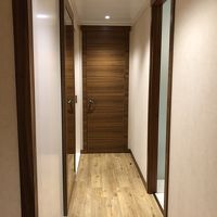 入口から寝室まで長いです。