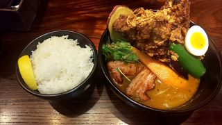 ここのスープカレーが一番好き