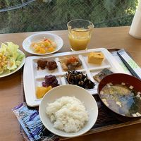 無料の和朝食ビュッフェ