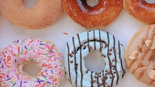 甘いおいしいドーナツ