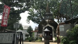上野公園にある仏塔です