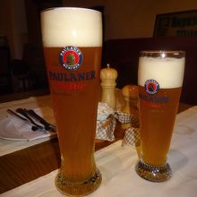 ビールの大と小